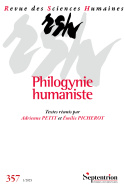 Revue des Sciences Humaines, n° 357/janvier-mars 2025